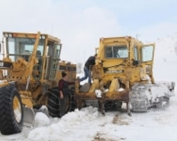 Doğu Anadolu'da 56 Köy Yolu Ulaşıma Kapalı