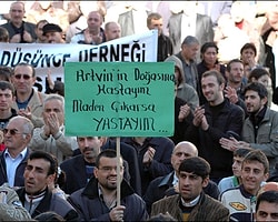 Artvin'de Madene Hayır Mitingi 6 Nisan'da..