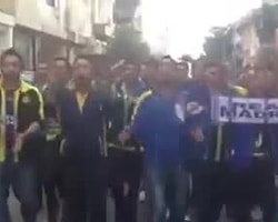 Fenerbahçeli Taraftarlardan Real Madrid Şarkısı