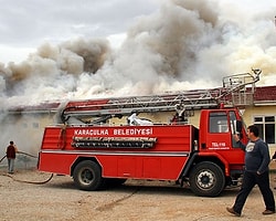 Fethiye'de Korkutan Yangın