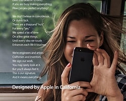 Apple'dan Milliyetçilik Alt Metinli Yeni Reklam Kampanyası