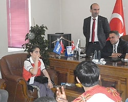 Çocuklardan Bintso Ziyareti
