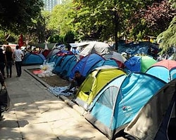 Gezi Parkı'nda Kitle Örgütleri ve Partiler Çadırları Topluyor