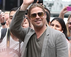 Brad Pitt'e Gel!