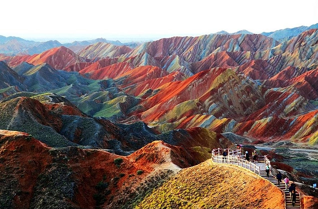 Zhangye Danxia, Çin