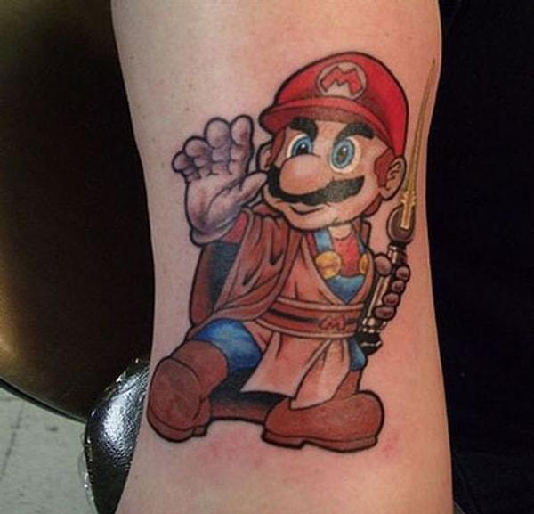 Star Wars'dan fırlayan Mario
