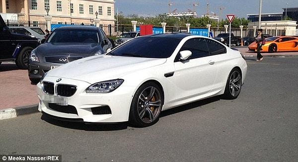Beyaz BMW 6.45