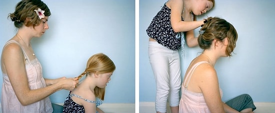 Впечатляющая фотосессия матери и дочери с синдромом Дауна