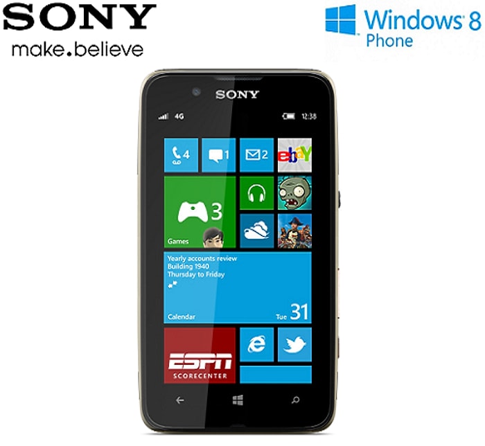 Sony'den Windows Phone'lu Telefon Geliyor