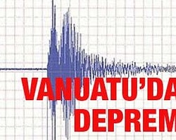Vanuatu'da 6,6 büyüklüğünde deprem