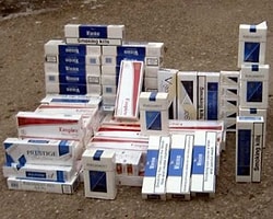 Suriyeliler Kaçak Sigarayla Yakalandı