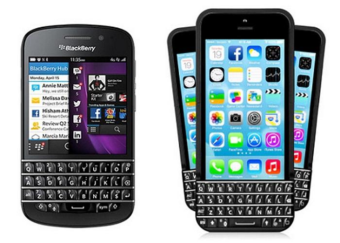 BlackBerry'den Klavyeli iPhone'a Dava
