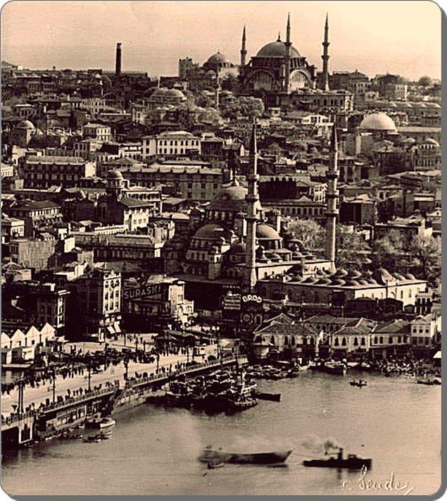 30. Galata Kulesinden Eminönü - 1930'lar