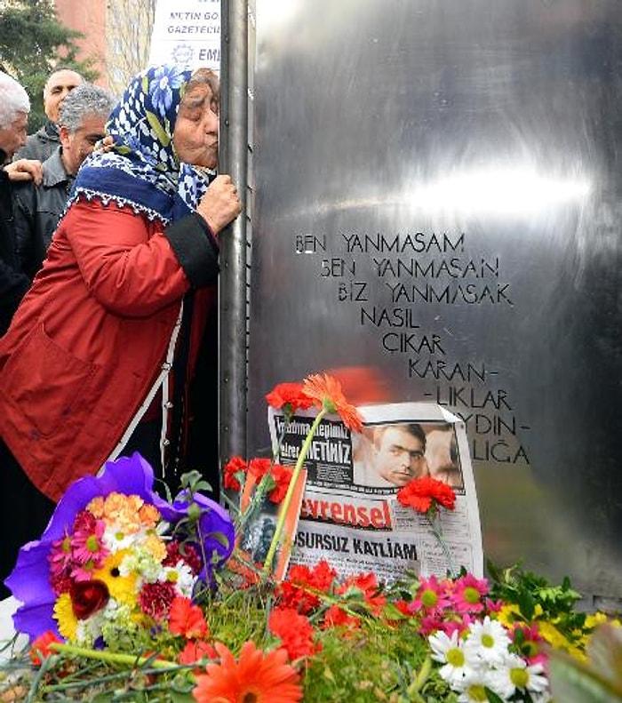 Gazeteci Metin Göktepe Mezarı Başında Anıldı