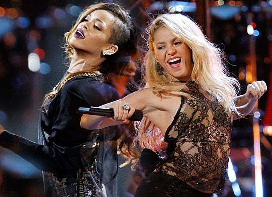 Rihanna ve Shakira'dan Düet Sürprizi