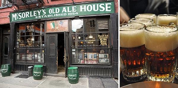 8. McSorley’s Old Ale House (1854) — New York, ABD