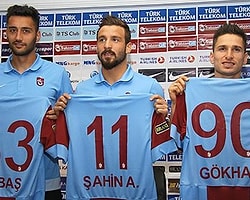 Trabzonspor'da Üç İmza Birden