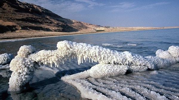 9. Kara üzerindeki en alçak nokta - Ölü Deniz Kıyısı