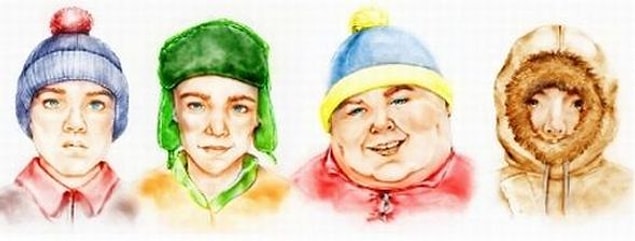 SOUTH PARK: STAN, KYLE, CARTMAN VE KENNY