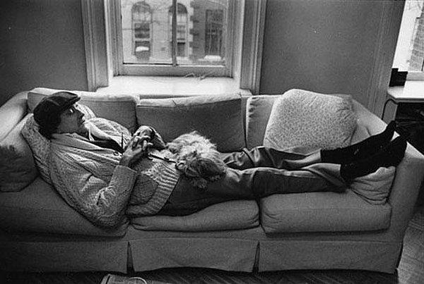 21. Kurt Vonnegut ile köpeği Balkabağı