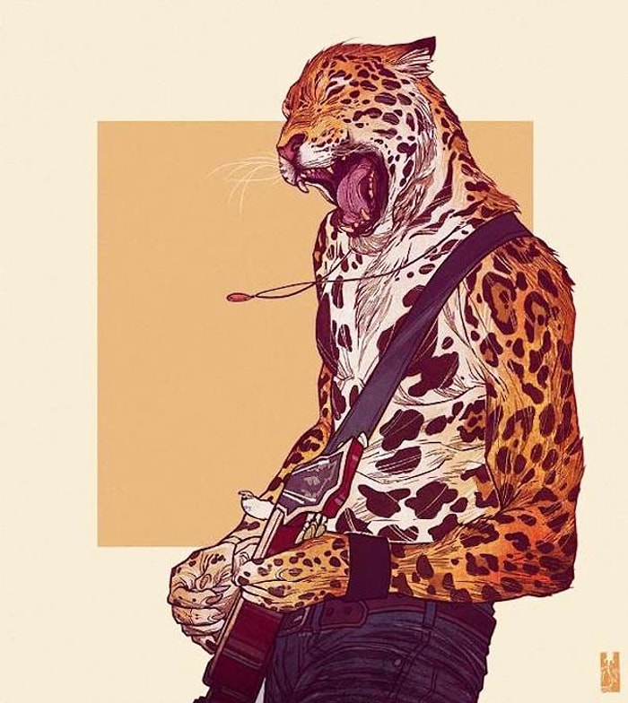 20 Yaratıcı Örnekle, Hayvanlar İnsan Vücuduna Sahip Olsaydı