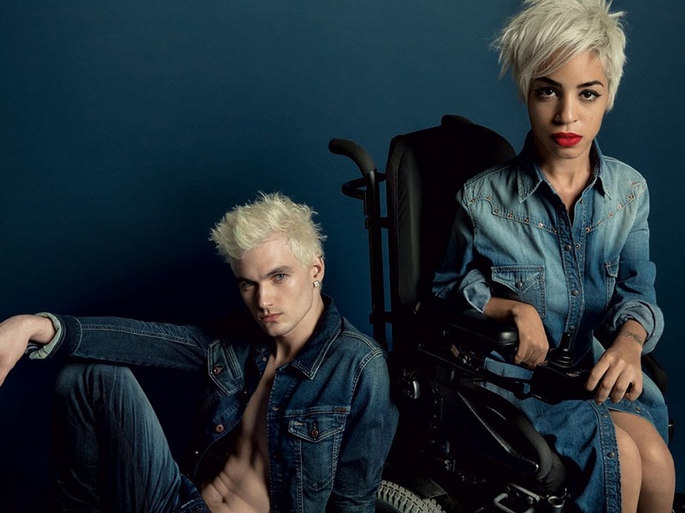 Kalıpları Yıkan Diesel Mankeni Jillian Mercado