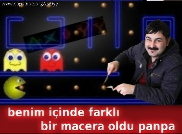 6. Pacman'in rızkına da göz dikti