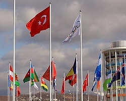 Soçi'de Türk Bayrağı Dalgalanıyor