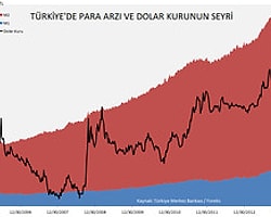 Türkiye'de Para Arzı Artarken Lira Değer Kaybetti