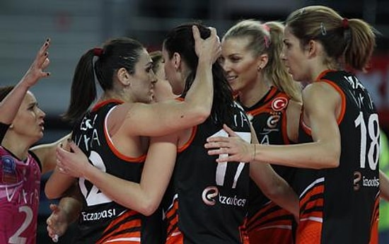 Vakıfbank İle Eczacıbaşı Dörtlü Final'de!