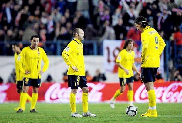 14 Şubat 2010: Atletico Madrid 2-1 Barcelona