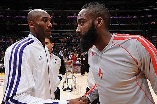 All-Star İlk 5'te Kobe Yok, Harden Var