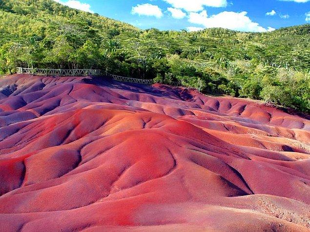 41. Chamarel renkli toprakları -  Mauritius