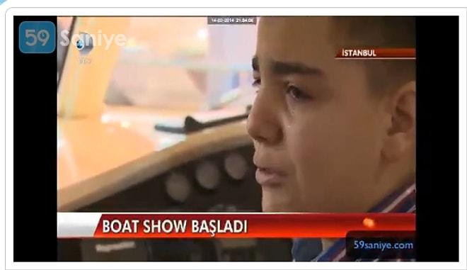 Hediye Olarak Çok İstediği Tekne Alınınca Mutluluktan Ağlayan 13 Yaşındaki Çocuğa Twitterın Tepkisi