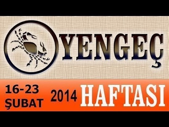 YENGEÇ Burcu HAFTALIK (16-23 Şubat 2014) Astrolog DEMET BALTACI