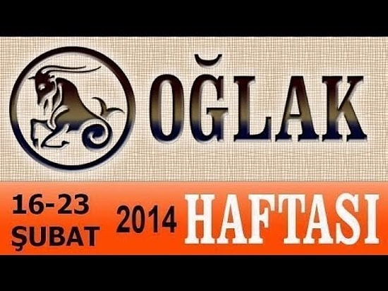 OĞLAK Burcu HAFTALIK (16-23 Şubat 2014) Astrolog DEMET BALTACI