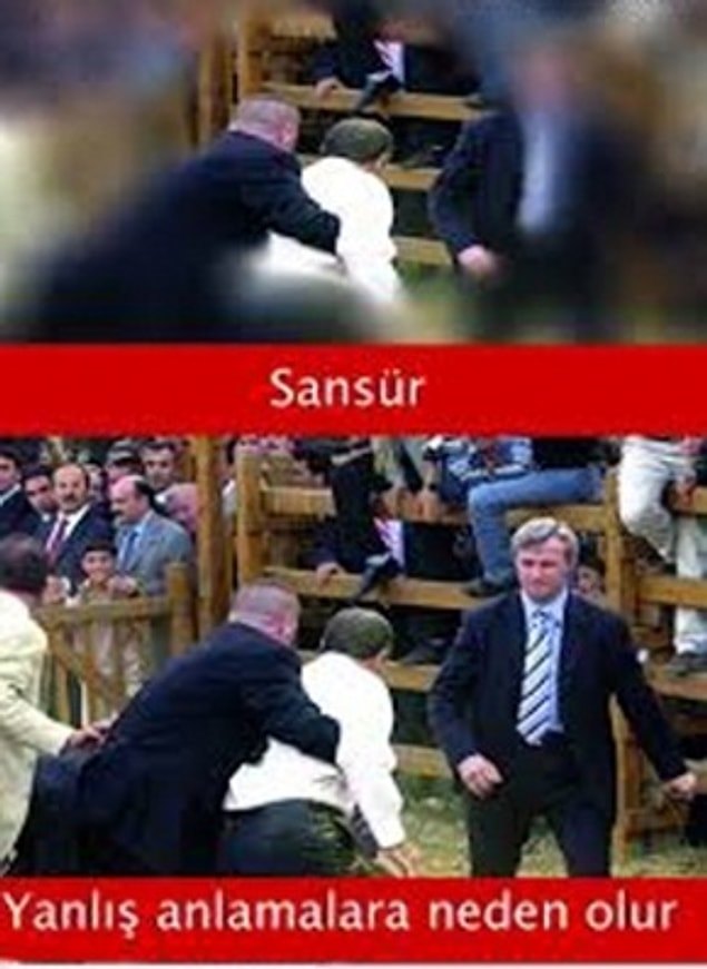 Dikkat sansür!