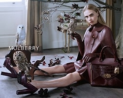 Cara Delevingne Mullberry İçin Tasarladı