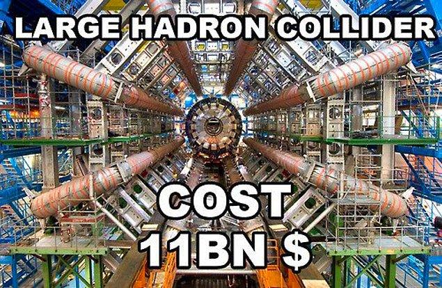 Cern'deki Büyük Hadron Çarpıştırıcısı - 11 Milyar Dolar
