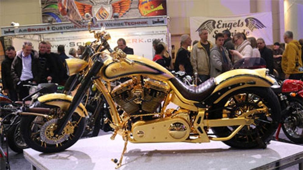 Dünyanın En Pahalı Motorsikleti Altın ve Elmastan