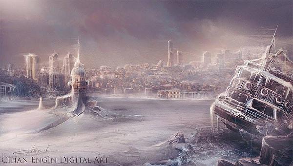 2. İstanbul'da Buz Devri ve Kız Kulesi