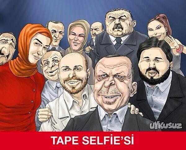 7. Tape Selfie.