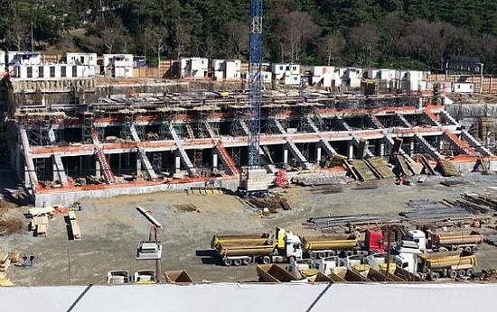 Vodafone Arena İnşaat Çalışmalarında Son Durum