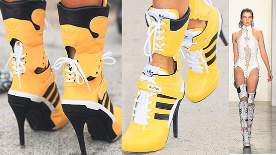 Topuklu Spor Ayakkabı