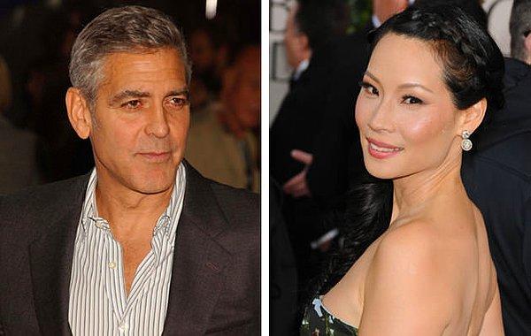 Lucy Liu & George Clooney