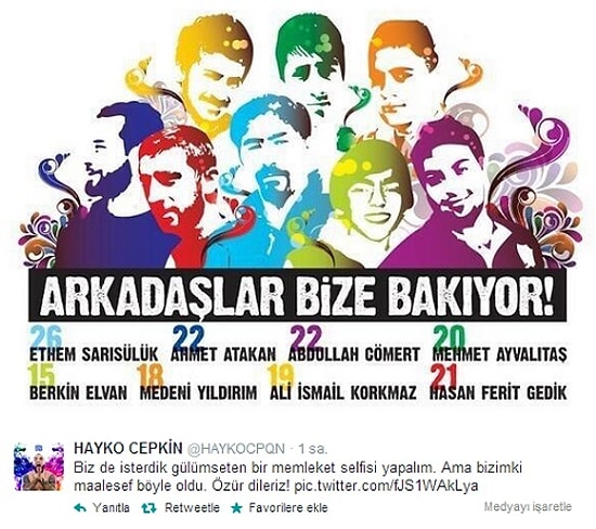 Hayko Cepkin'den 'Memleket Selfie'si'