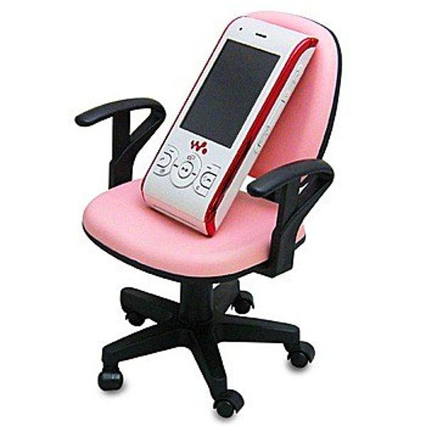 3-) Sandalye Şeklinde Telefon Tutucu