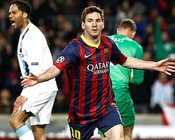Messi Şampiyonlar Ligi'nde Rekor Kırdı