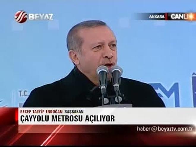 Başbakan Recep Tayyip Erdoğan'ın Çayyolu Metrosu Açılış Töreni Konuşması İzle