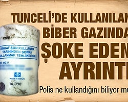 Tunceli'de Kullanılan Biber Gazında Şoke Eden Ayrıntı